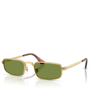 A$AP Rocky x Ray-Ban Bold Metals - Polished Arista Gold/Green
