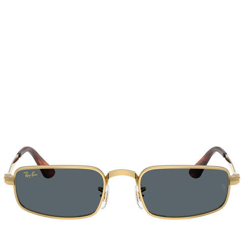 A$AP Rocky x Ray-Ban Bold Metals - Polished Arista Gold/Blue