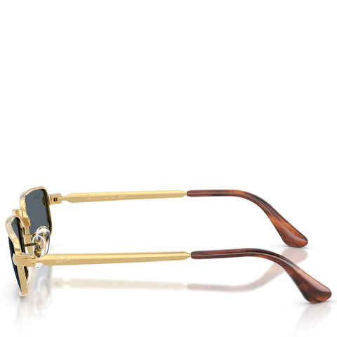 A$AP Rocky x Ray-Ban Bold Metals - Polished Arista Gold/Blue