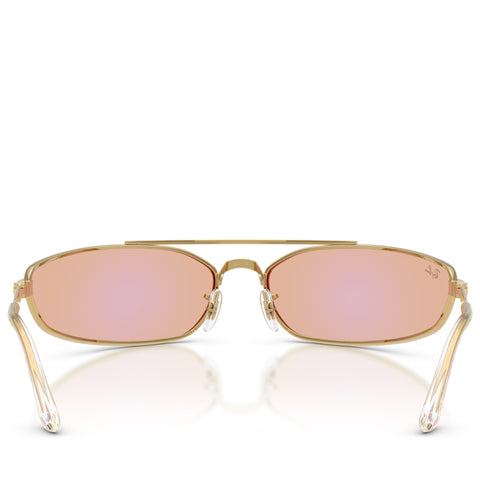 A$AP Rocky x Ray-Ban Pinnacle Metal - Polished Arista Gold/Blue
