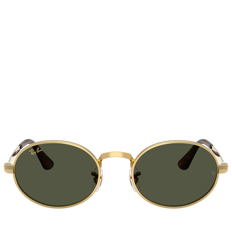 A$AP Rocky x Ray-Ban Bold Metals - Polished Arista Gold/Green