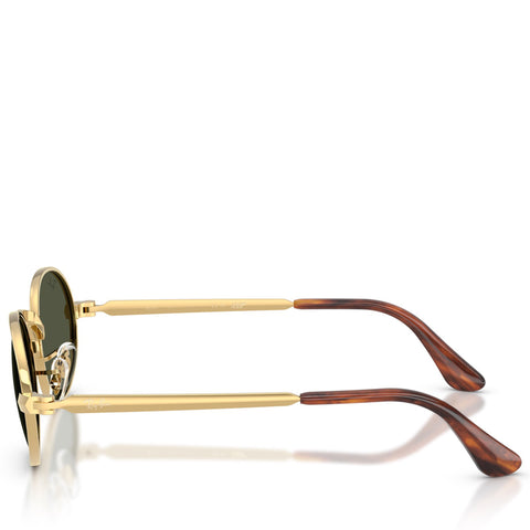A$AP Rocky x Ray-Ban Bold Metals - Polished Arista Gold/Green