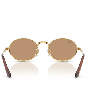 A$AP Rocky x Ray-Ban Bold Metals - Polished Arista Gold/Brown