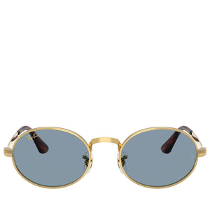 A$AP Rocky x Ray-Ban Bold Metals - Polished Arista Gold/Blue