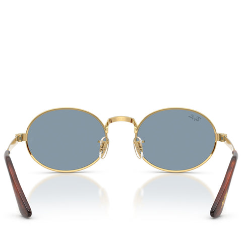 A$AP Rocky x Ray-Ban Bold Metals - Polished Arista Gold/Blue