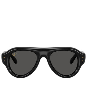 A$AP Rocky x Ray-Ban Aviator Puffer - Polished Black/Ultra Black