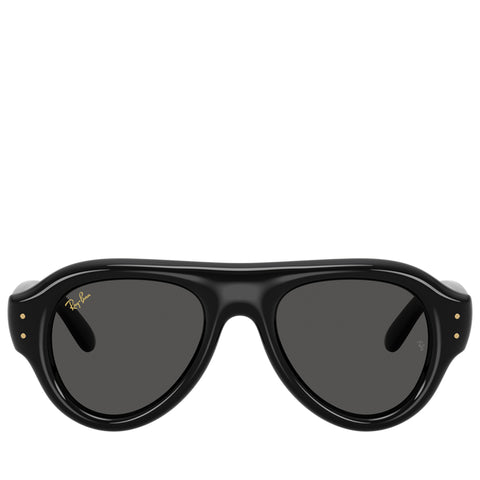 A$AP Rocky x Ray-Ban Aviator Puffer - Polished Black/Ultra Black