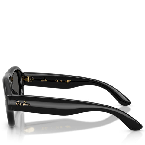 A$AP Rocky x Ray-Ban Aviator Puffer - Polished Black/Ultra Black