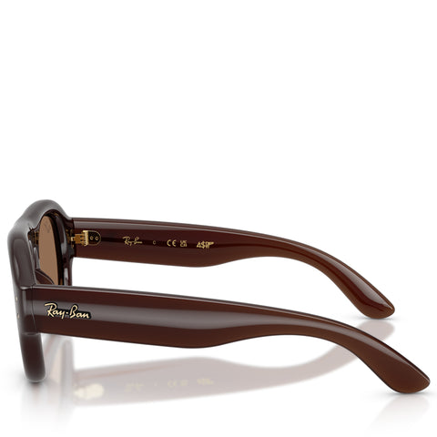 A$AP Rocky x Ray-Ban Aviator Puffer - Transparent Brown/Dark Brown