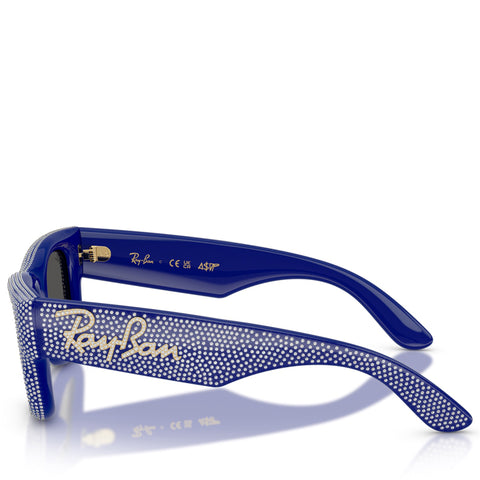 A$AP Rocky x Ray-Ban Wayfarer Puffer Crystal Pavé Edition - Polished Blue/Strass Pavé