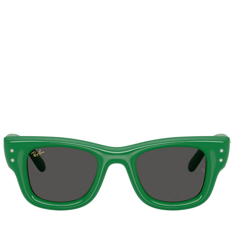 A$AP Rocky x Ray-Ban Wayfarer Puffer Crystal Edition - Polished Green/Strass