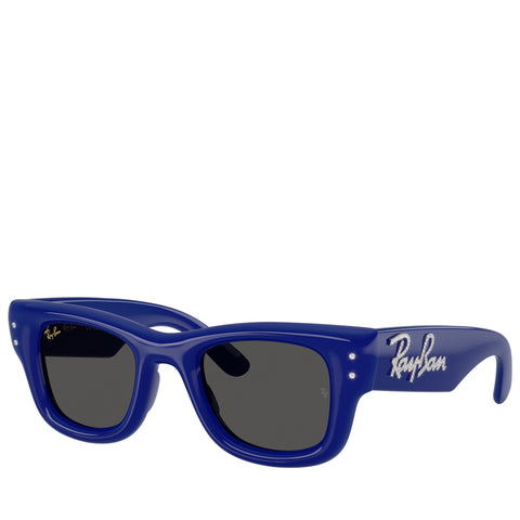 A$AP Rocky x Ray-Ban Wayfarer Puffer Crystal Edition - Polished Blue/Strass