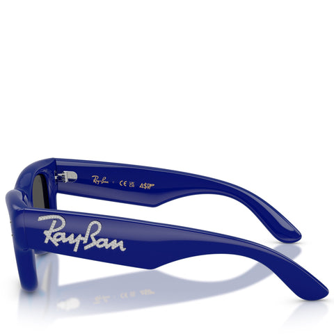 A$AP Rocky x Ray-Ban Wayfarer Puffer Crystal Edition - Polished Blue/Strass
