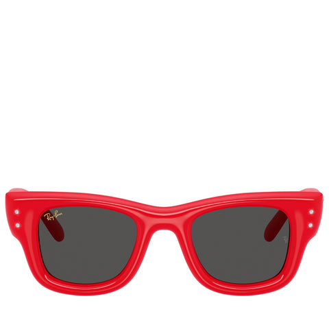 A$AP Rocky x Ray-Ban Wayfarer Puffer Crystal Edition - Polished Red/Strass