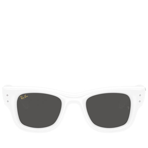 A$AP Rocky x Ray-Ban Wayfarer Puffer Crystal Edition - Polished White/Strass