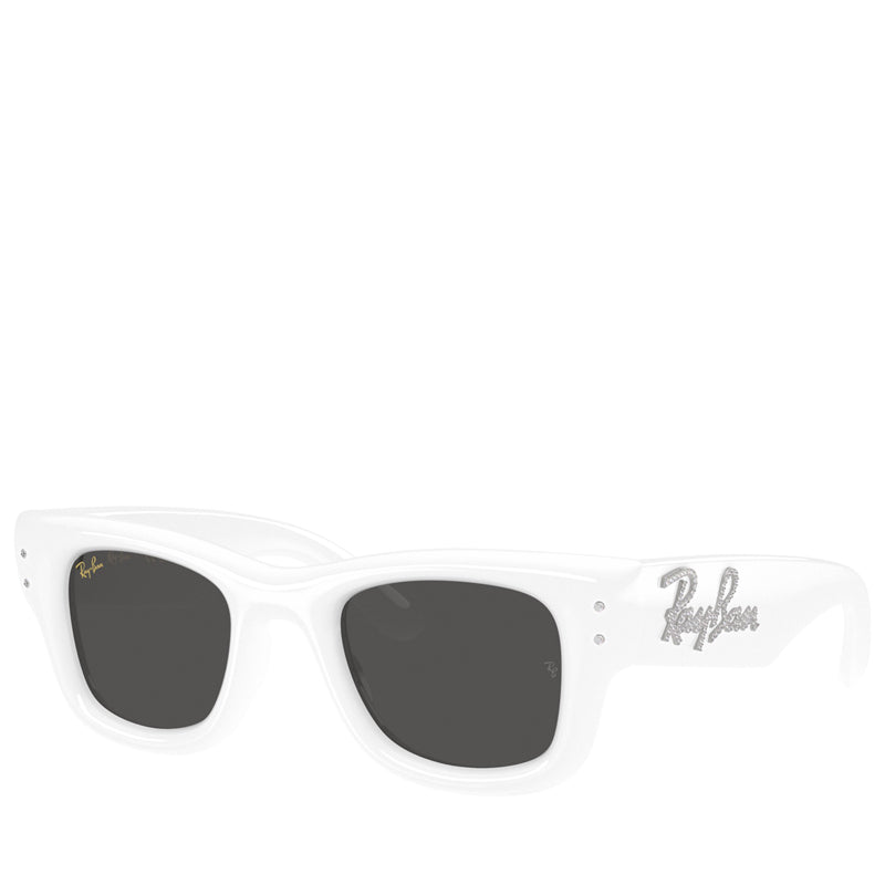ASAP ROCKY Wayfarer Puffer クリスタル ホワイト A$AP Rocky x Ray-Ban Wayfarer Puffer Crystal Edition - Polished