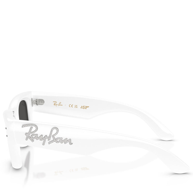 ASAP ROCKY Wayfarer Puffer クリスタル ホワイト A$AP Rocky x Ray-Ban Wayfarer Puffer Crystal Edition - Polished