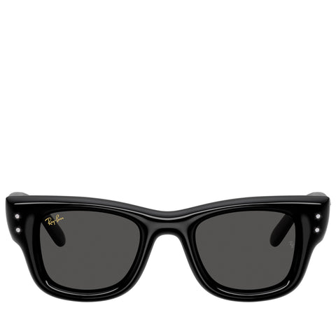 A$AP Rocky x Ray-Ban Wayfarer Puffer Crystal Edition - Polished Black/Strass
