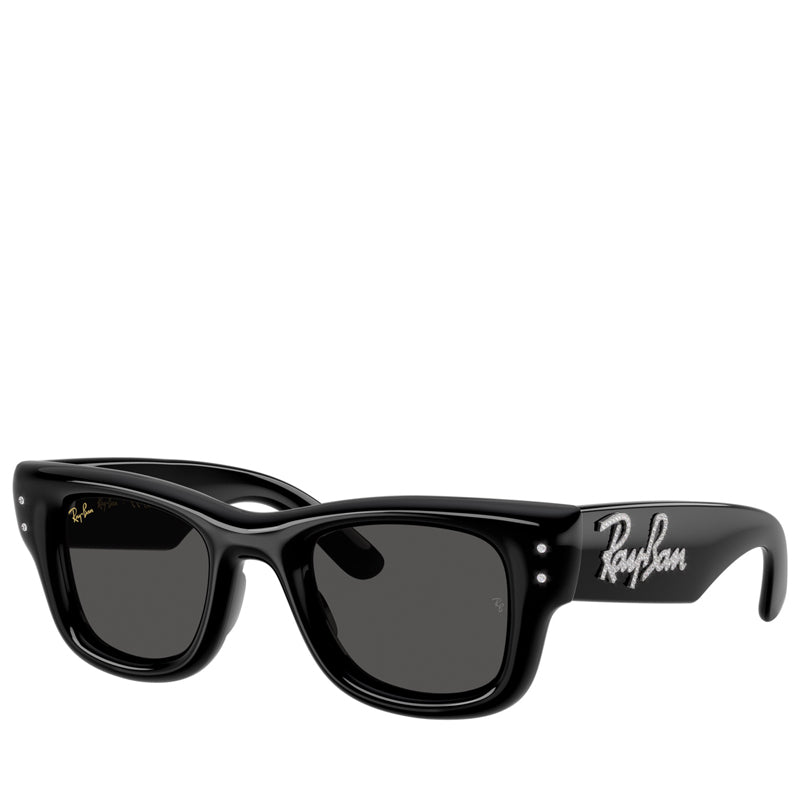 A$AP Rocky x RayBan Wayfarer Puffer ブラック Ray Ban Wayfarer Puffer Black/Black x Asap Rocky Sunglasses