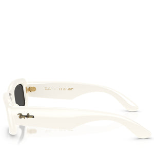 A$AP Rocky x Ray-Ban Kiliane Puffer - Polished Full Cream/Ultra Black