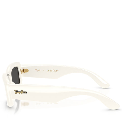 A$AP Rocky x Ray-Ban Kiliane Puffer - Full Cream/Dark Grey