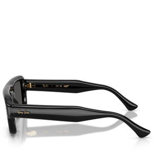 A$AP Rocky x Ray-Ban Flacko Puffer - Polished Black/Ultra Black