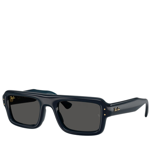 A$AP Rocky x Ray-Ban Flacko Puffer - Polished Transparent Dark Blue/Ultra Black