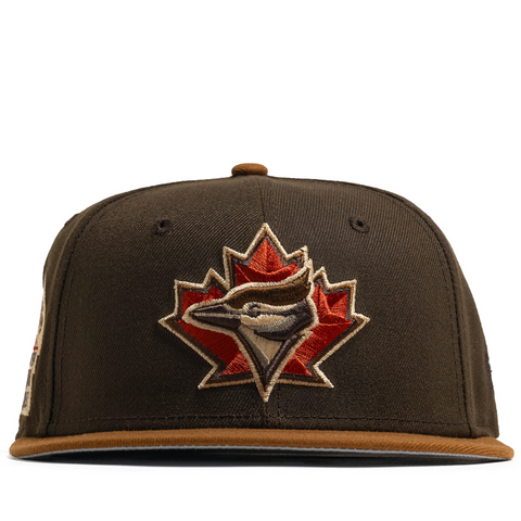 New Era X Politics Toronto Blue Jays 59FIFTY Fitted Hat - Chocolate/Wood