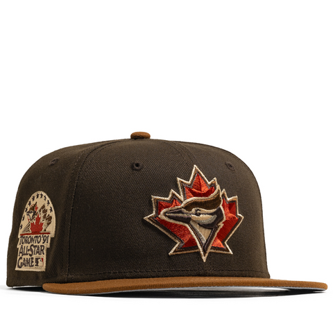 New Era X Politics Toronto Blue Jays 59FIFTY Fitted Hat - Chocolate/Wood