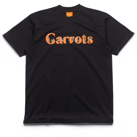 Carrots By Anwar Carrots Wordmark Tee - Black