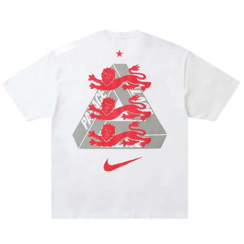 Palace x England x Nike Tee - White