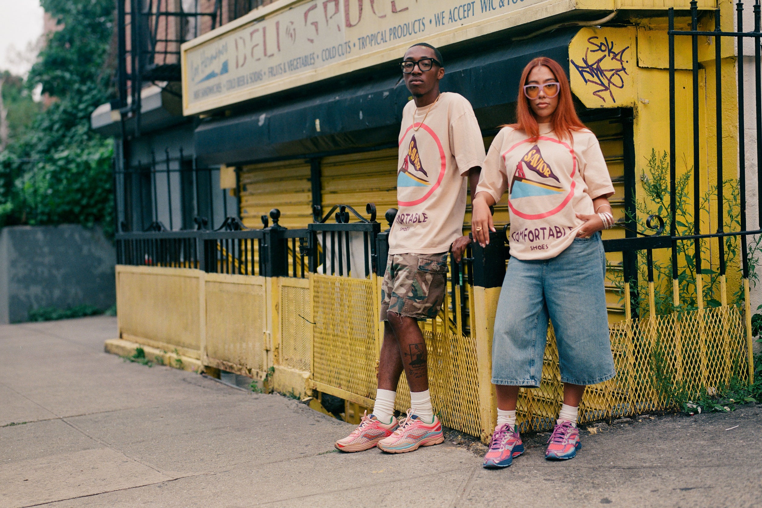 JAE TIPS X SAUCONY OMNI 9 - TAN/PINK – Sneaker Politics