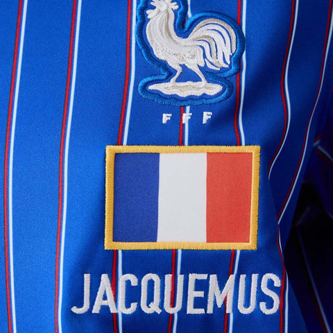 Women's Jacquemus x France x Nike Soccer Top - Game Royal/University Red