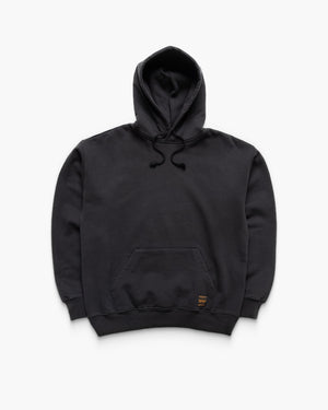 Levi's Workwear PO Hoodie - Jet Black Brushed Fleece