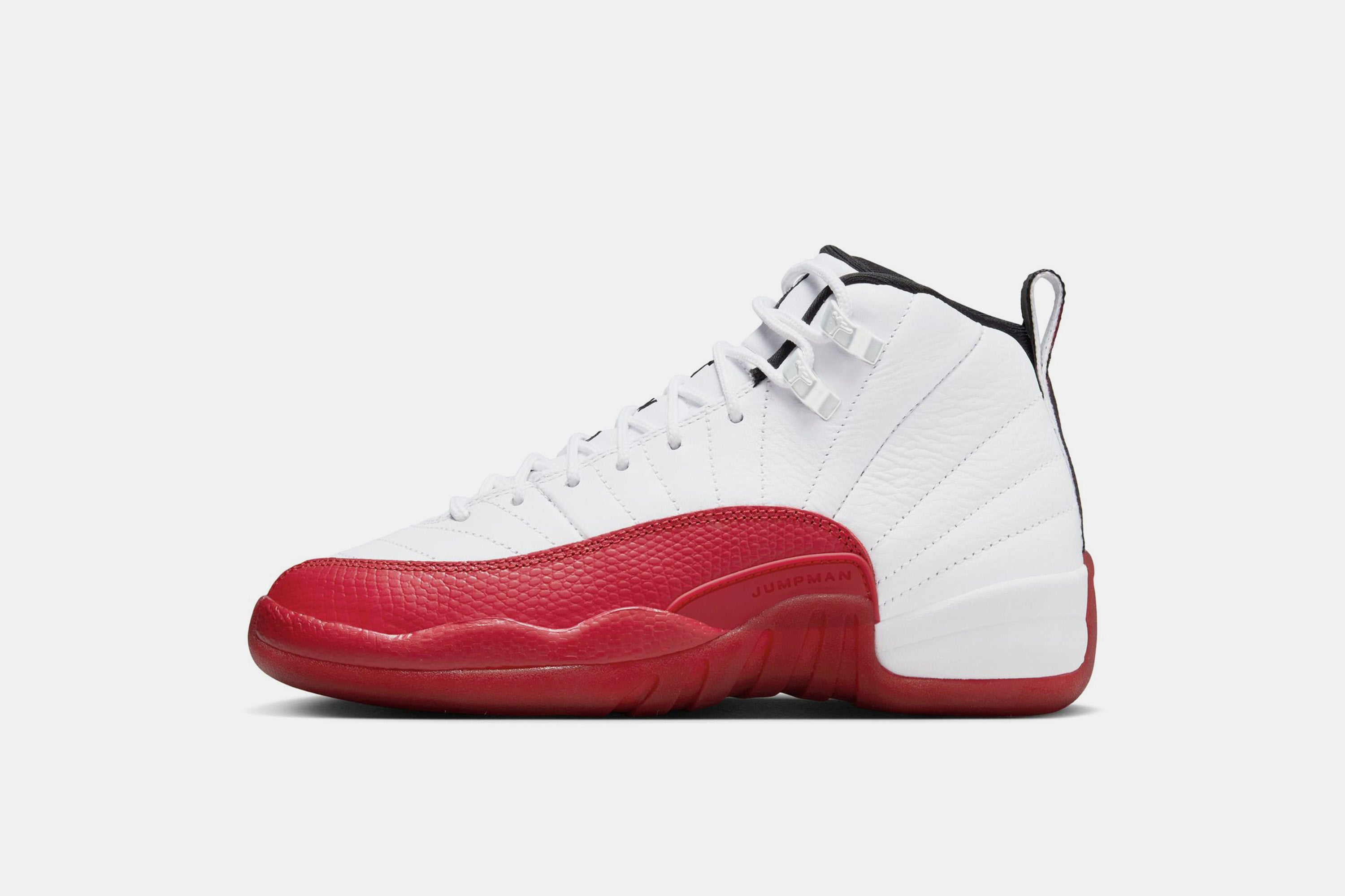 All white 2024 and red 12s