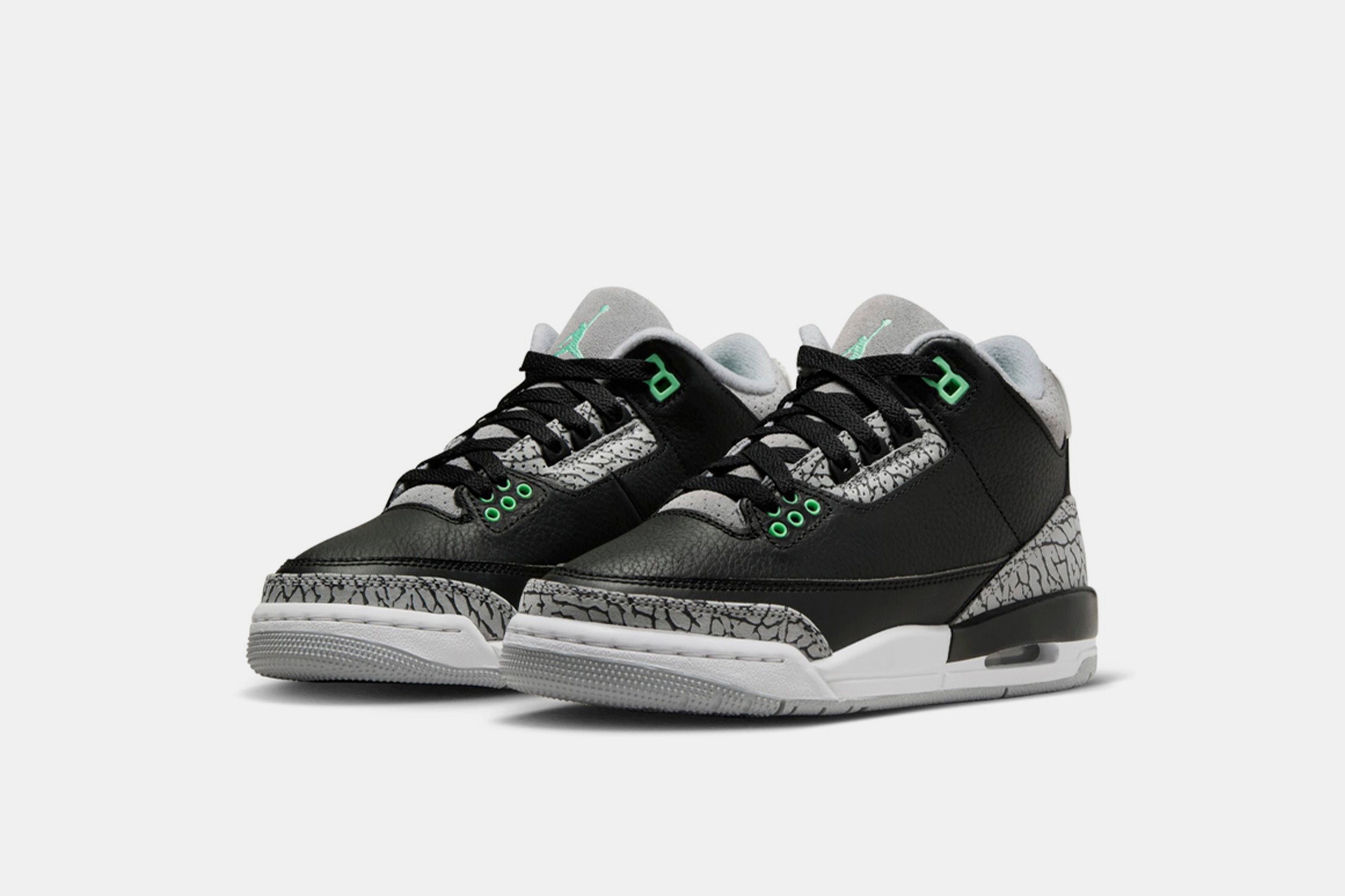 green black 3s