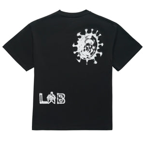 Fox Lab Airbrushed Tee - Black