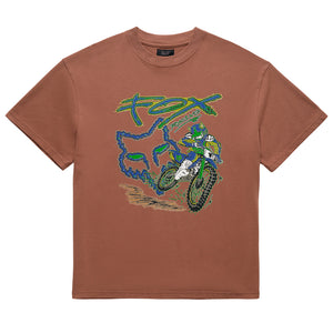 Fox Lab Racing Tee - Brown