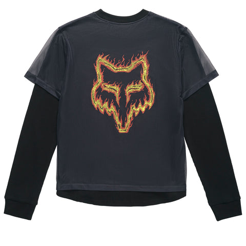Fox Lab Racing Double Layer L/S Top - Navy