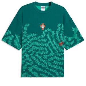 Salehe Bembury x Puma Portugal KING Tee - Emerald Ice
