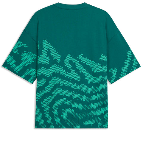 Salehe Bembury x Puma Portugal KING Tee - Emerald Ice