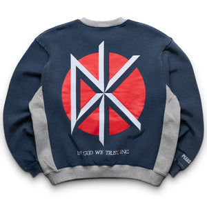 Pleasures Deaf Club Crewneck - Navy
