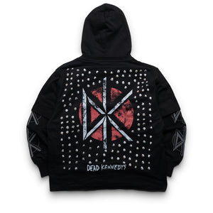 Pleasures Kennedys Layered Hoodie - Black