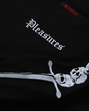 Pleasures Luster Heavyweight L/S Tee - Black
