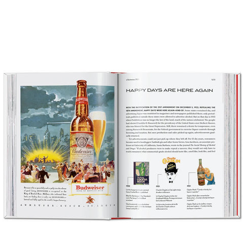 Taschen 20th Century Alcohol & Tobacco Ads - 45th Edition