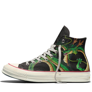 Dragon Ball Z x Converse Chuck 70 'Shenron' - Black/Cyber Yellow
