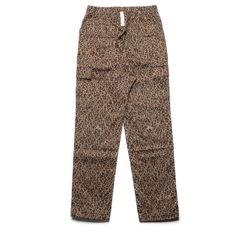 Advisory Board Crystals Camouflaged Field Pant - Brown Leopard Print