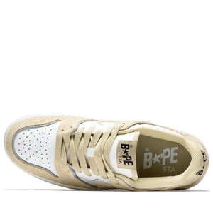 A Bathing Ape Sk8 Sta #3 - Beige/White