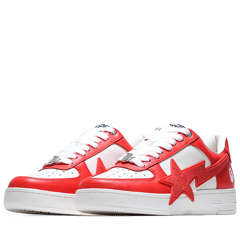 A BATHING APE BAPE STA 赤白 28cm Sneaker Politics