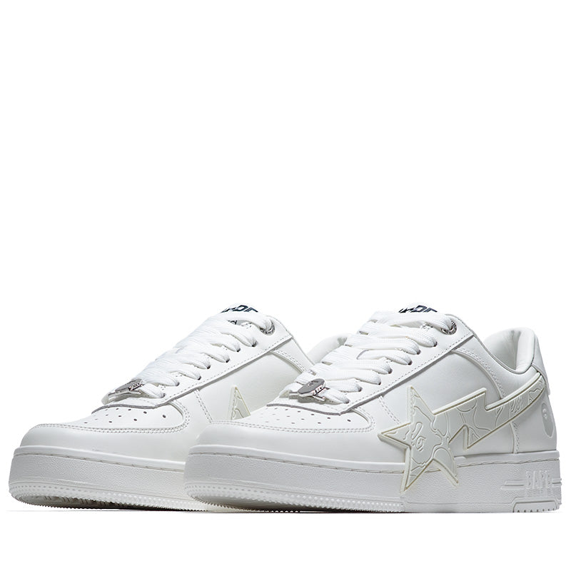A Bathing Ape Bape Sta OS #2 - White/Grey – Sneaker Politics